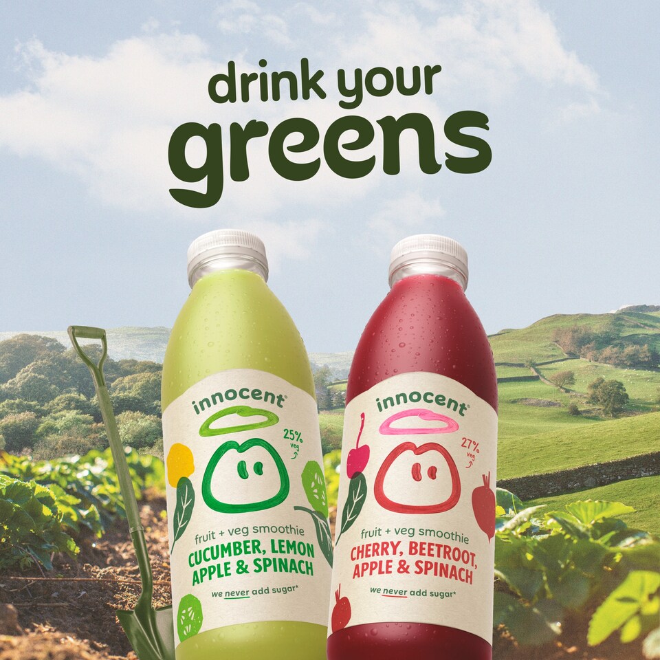 image 1 of innocent Cucumber, Apple, Lemon and Spinach Smoothie 750ml