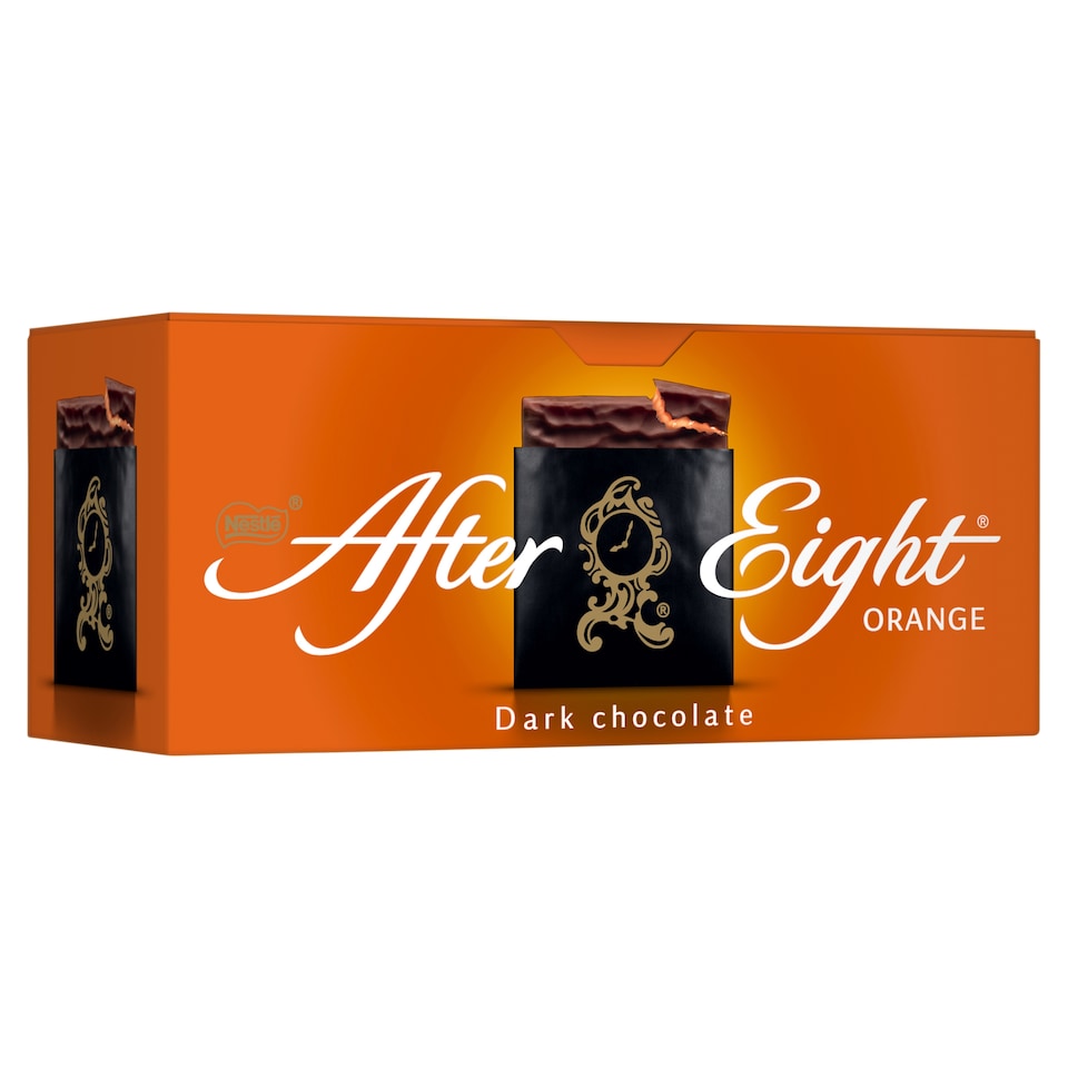 image 1 of After Eight Orange Flavoured Dark Chocolate 200g