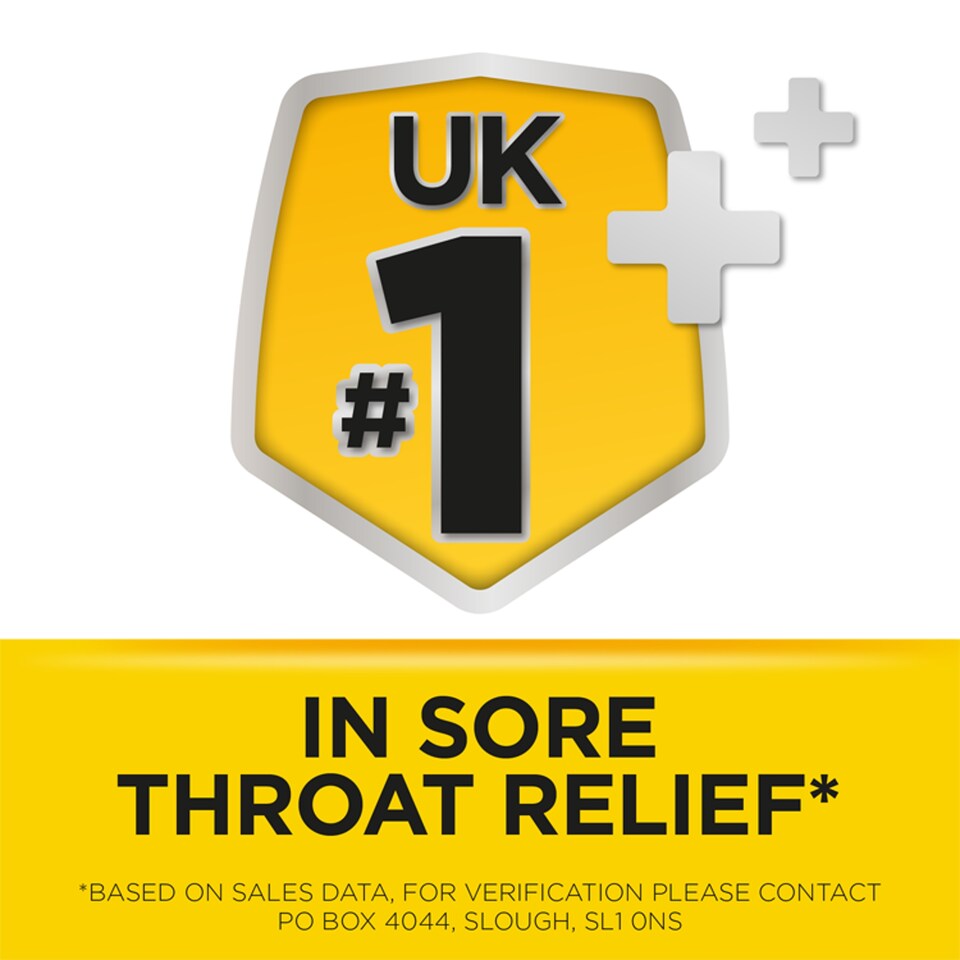 image 1 of Strepsils Triple Action Honey & Lemon Throat Lozenges 16 Pack