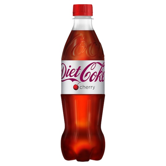 Diet Coke Cherry 500Ml Bottle Tesco Groceries