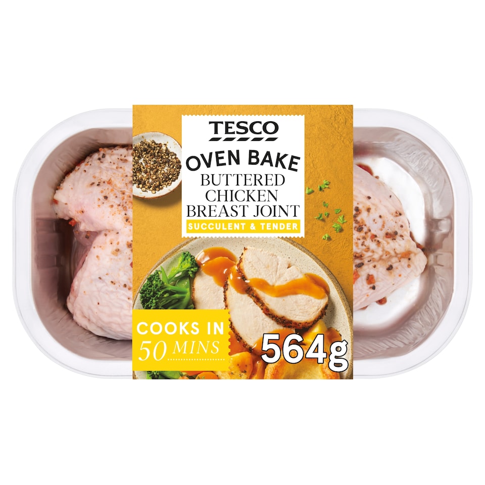 Tesco Buttered Chicken Breast Joint 564g