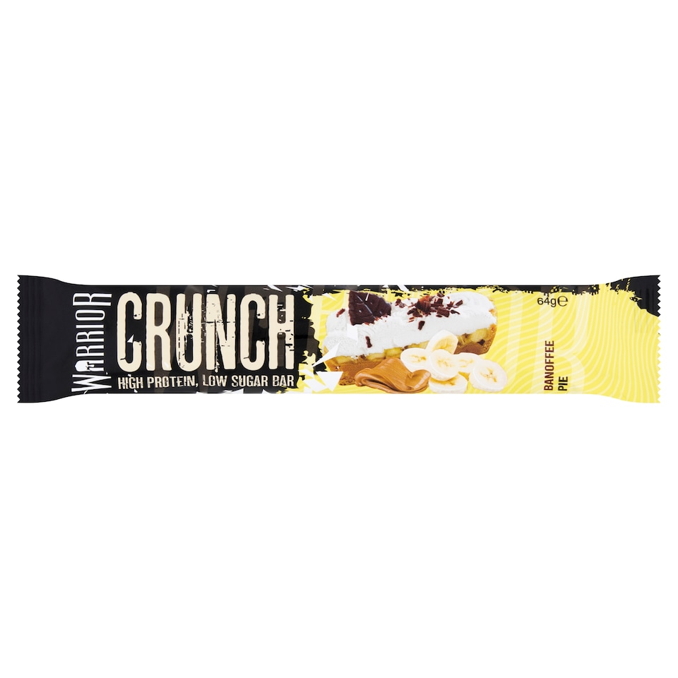 Warrior Crunch Protein Bar - Banoffee Pie 64g