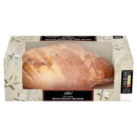 Tesco Finest Dry Cured Roast Ham 1.2 Kg Tesco Groceries