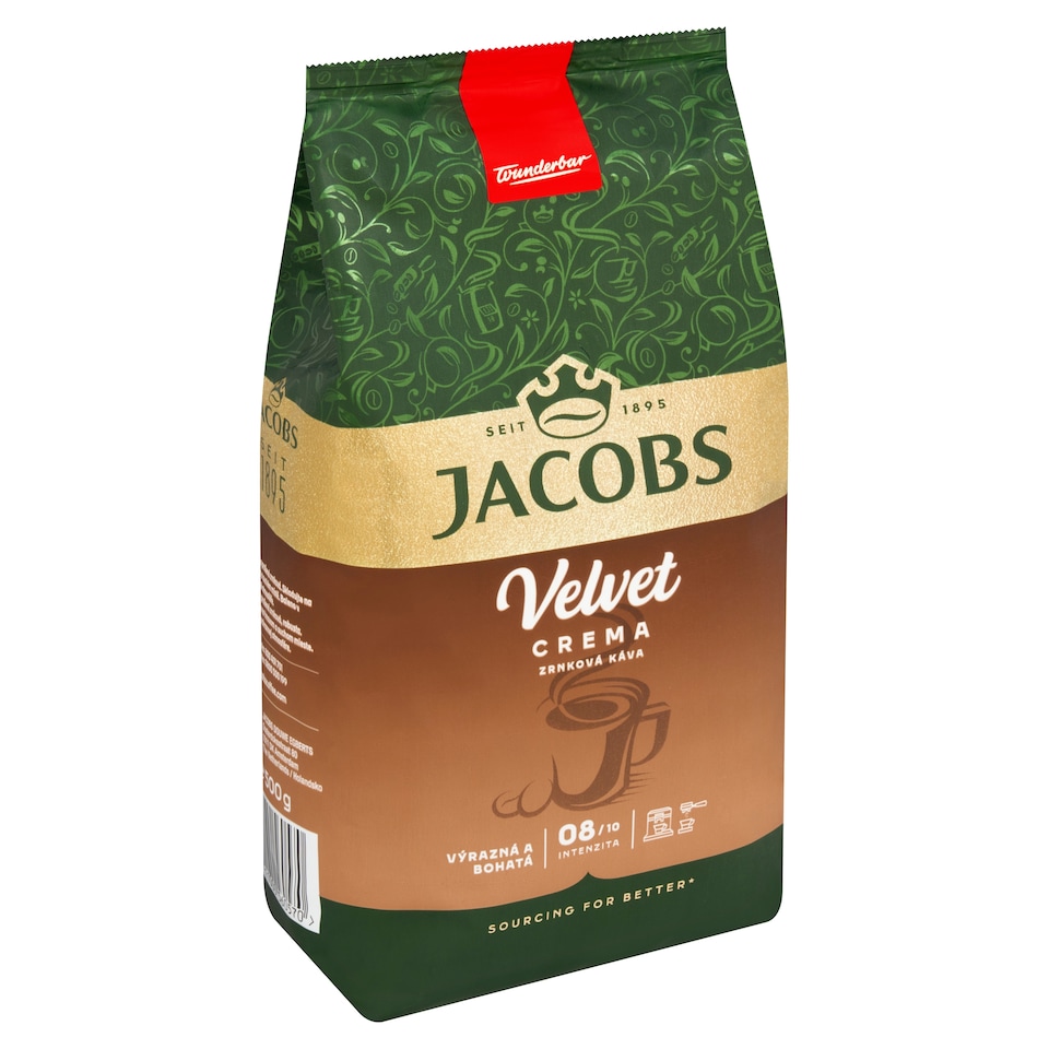 obrázok 1 z Jacobs Velvet Crema káva zrnková 500 g