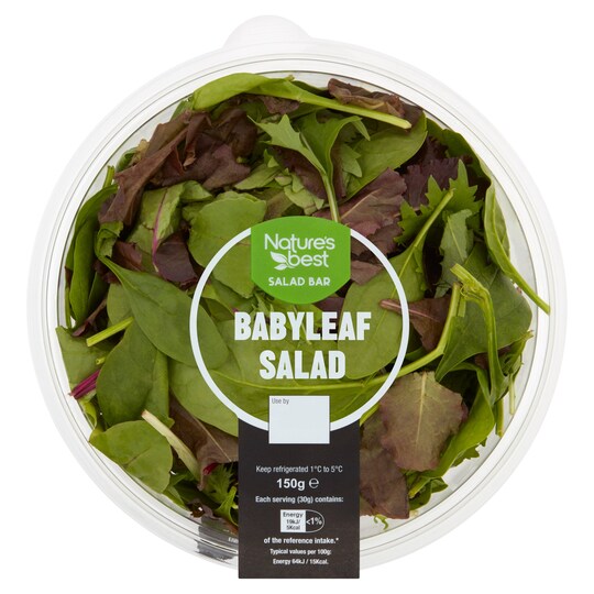 Nature's Best Babyleaf Salad 150G Tesco Groceries