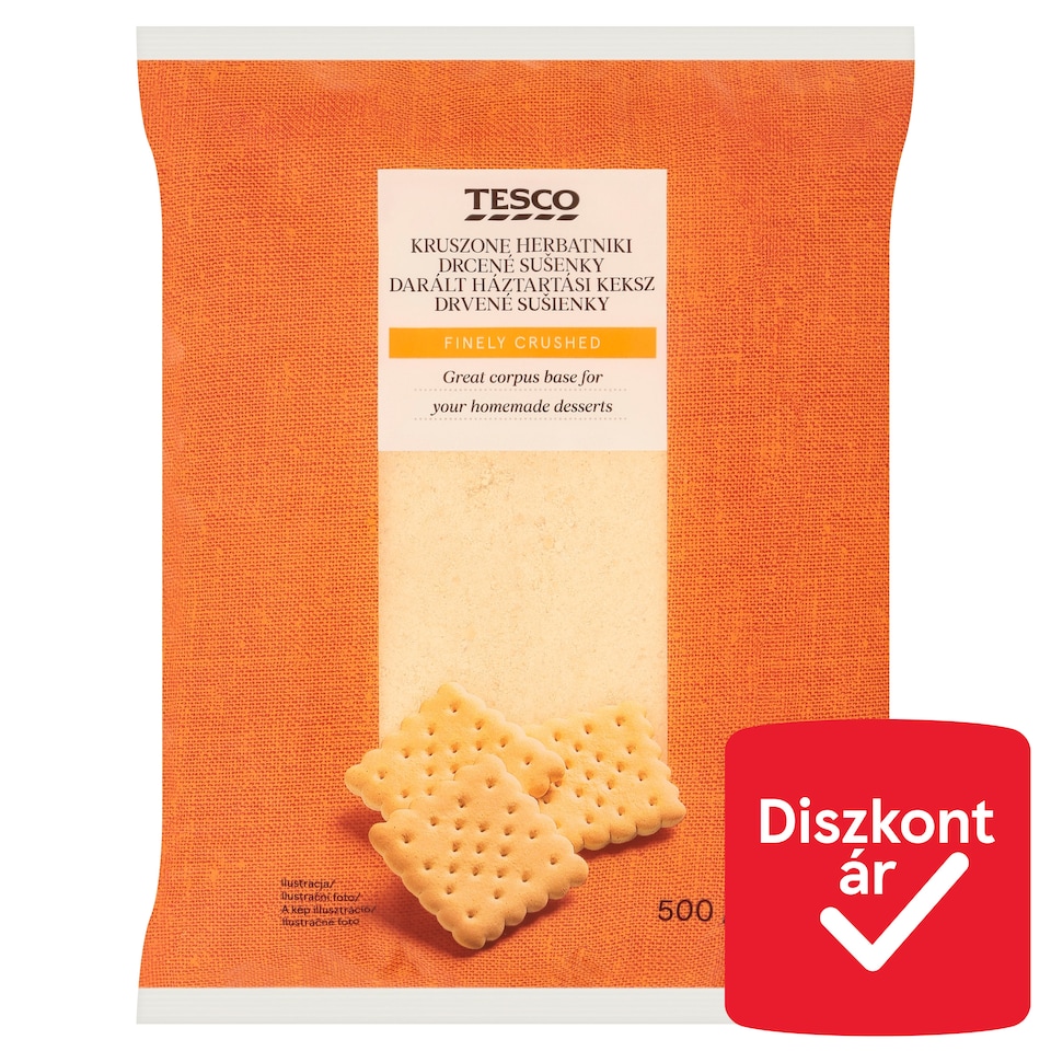 Tesco darált háztartási keksz 500 g