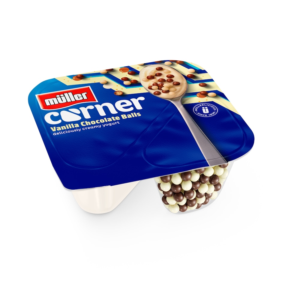 image 1 of Muller Corner Vanilla Chocolate Yogurt 124g