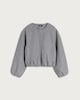 image 4 of F&F Bubble Hem Jacket in Grey