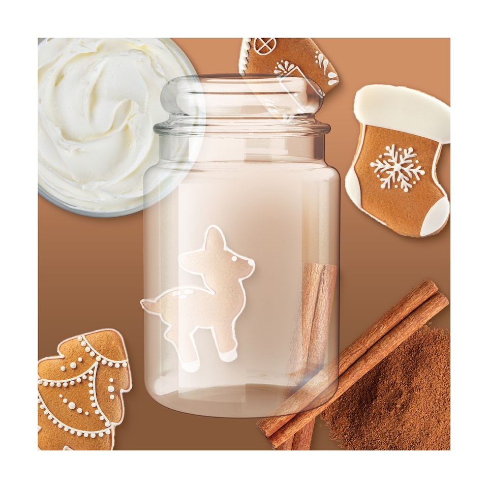 image 1 of Yankee Candle HI Gingerbread Jingle Large Jar 538g 