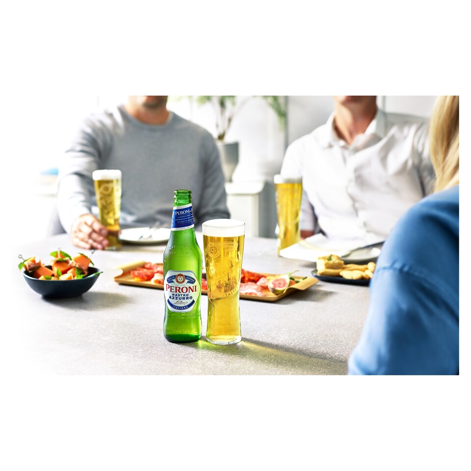 image 1 of Peroni Nastro Azzurro 4X330ml Bottles