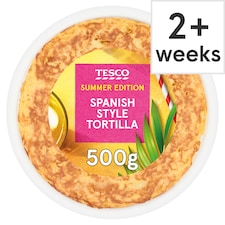 Tesco Spanish Style Tortilla 500G