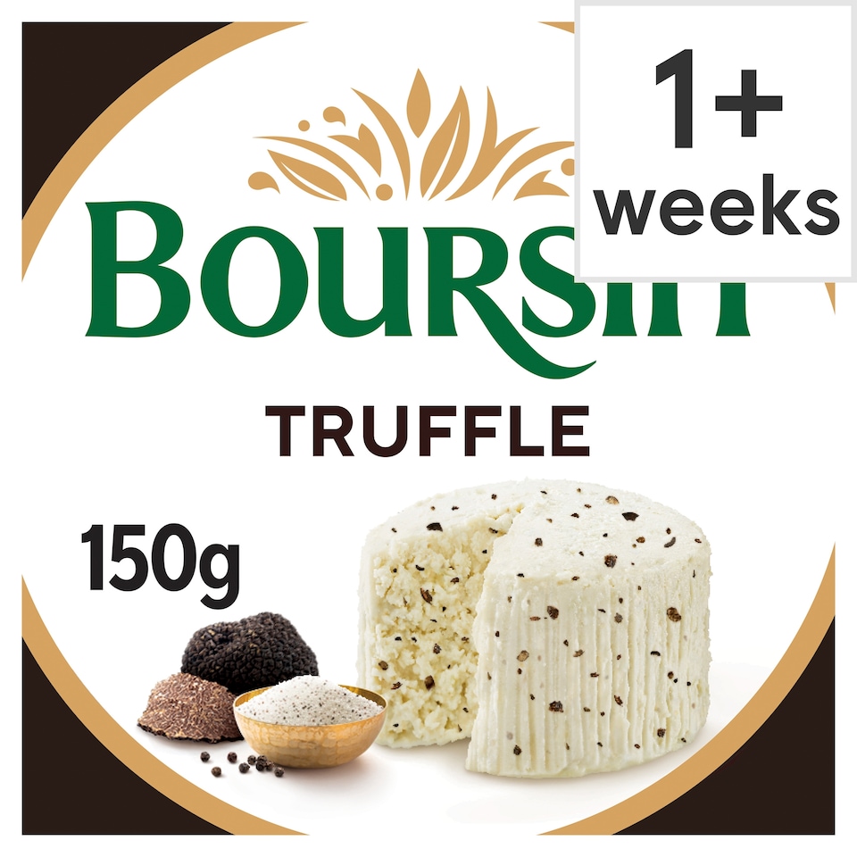 image 1 of Boursin Truffle Flavoured Soft Cheese 150g