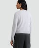 image 3 of F&F Premium Pure Cashmere Button Up Cardigan in Grey