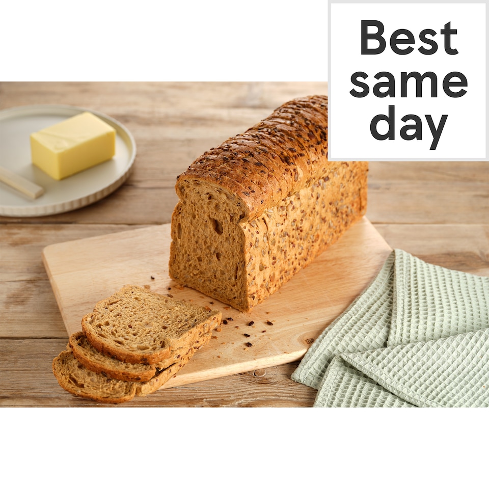 image 1 of Tesco Hi Fibre Seed Loaf 800G Sliced