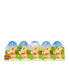 Lindt Gold Milk Chocolate Easter Bunny 5 X 10G