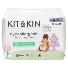 Kit & Kin Nappies Size 4 Fox 34Pk 9-15Kg 23-34Lbs