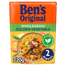 Ben's Original Wholegrain Golden Veg 220g