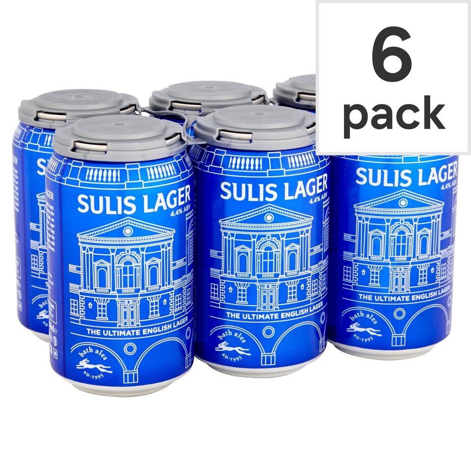 BATH ALES SULIS LAGER 6X330ML