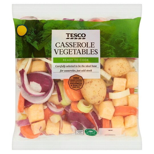 Tesco Casserole Vegetables 450G Tesco Groceries