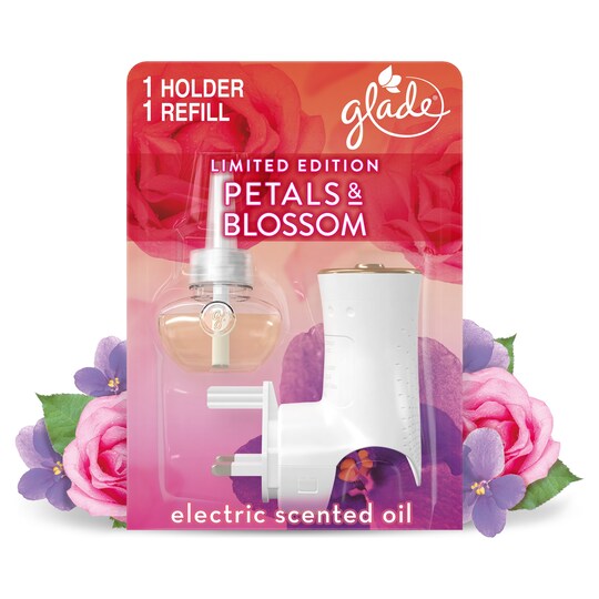 Glade Electric Plug And Refill Petals And Blossom 20Ml Tesco Groceries