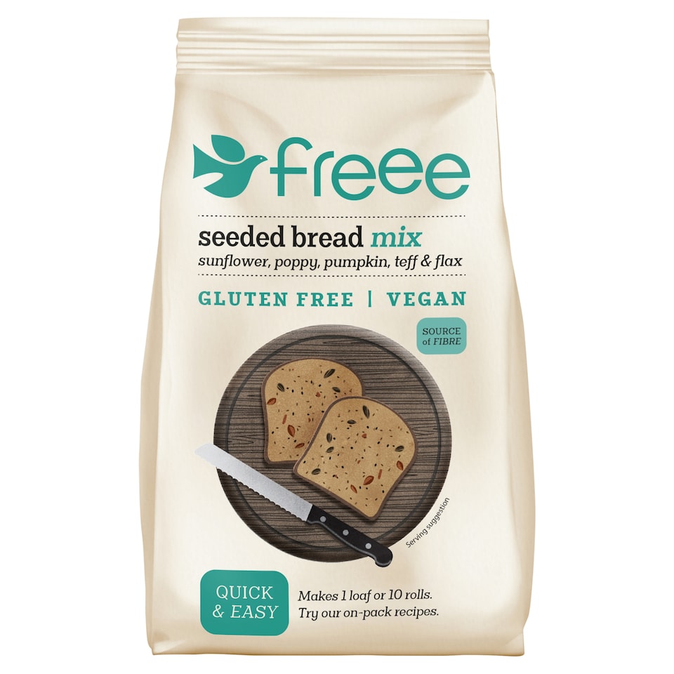 Free Gluten Free Seeded Bread Mix 500G