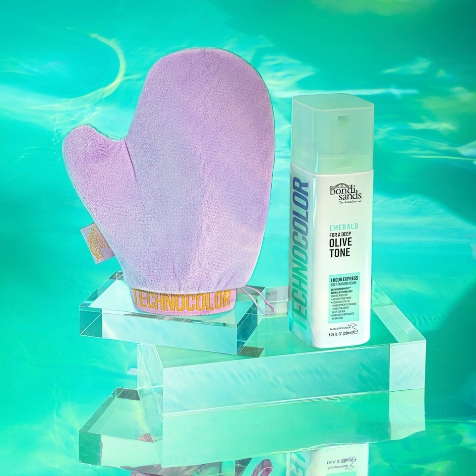 image 1 of Bondi Sands Technocolor 1 Hour Express Self Tanning Foam Emerald 200Ml