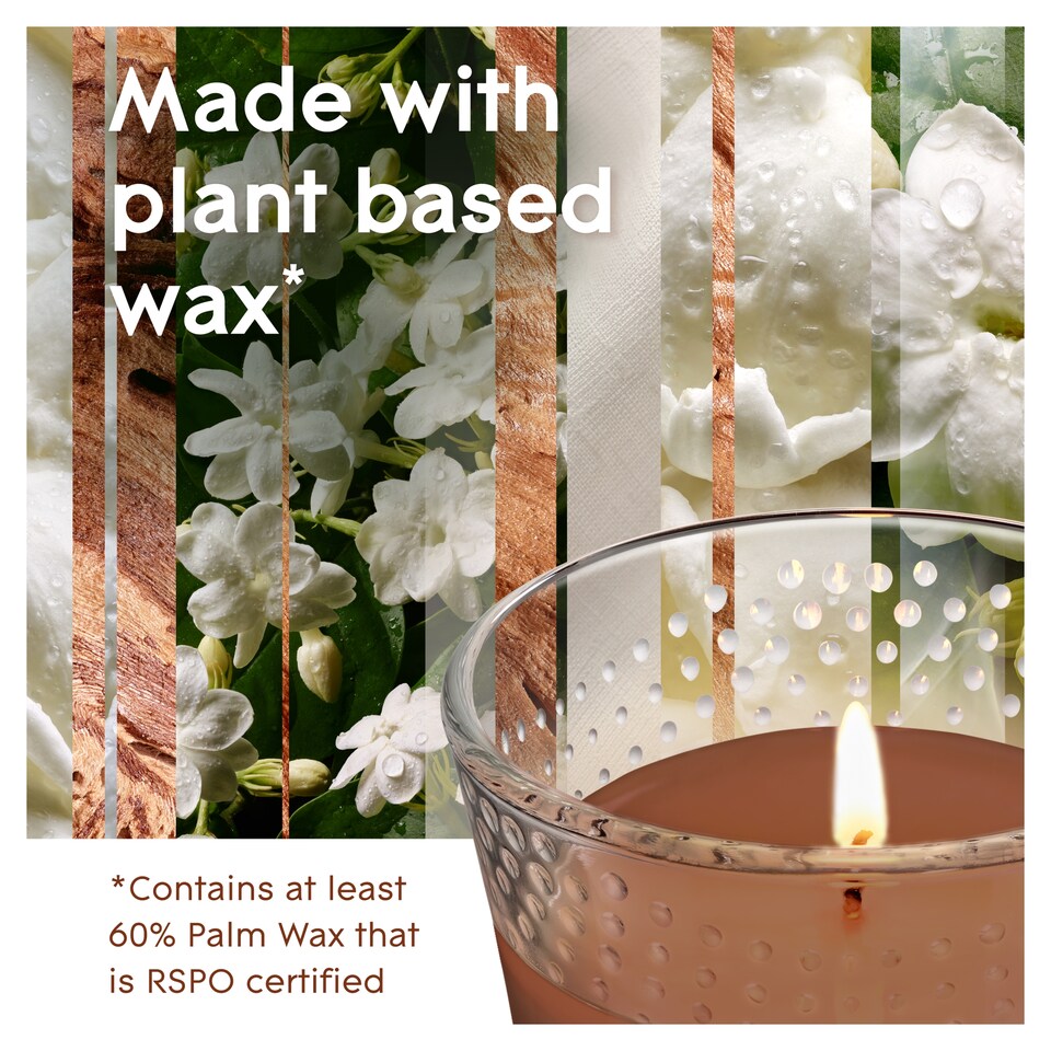 image 1 of Glade Candle Sandalwood and Jasmine 112G