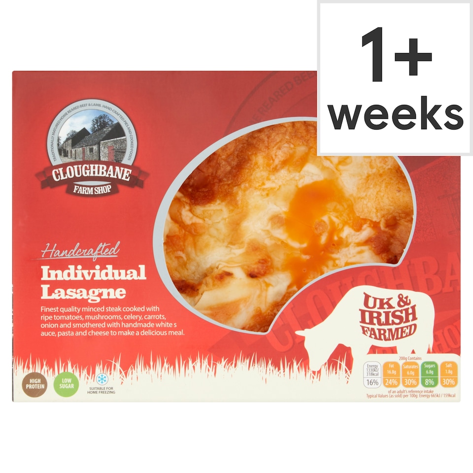 Cloughbane Lasagne 400G