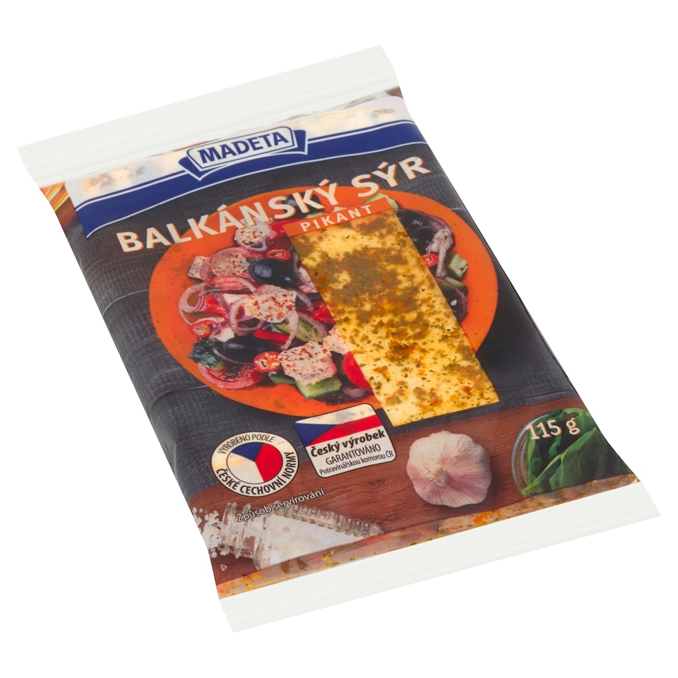 Obrázek 1 pro produkt Madeta Balkánský sýr pikant 115g