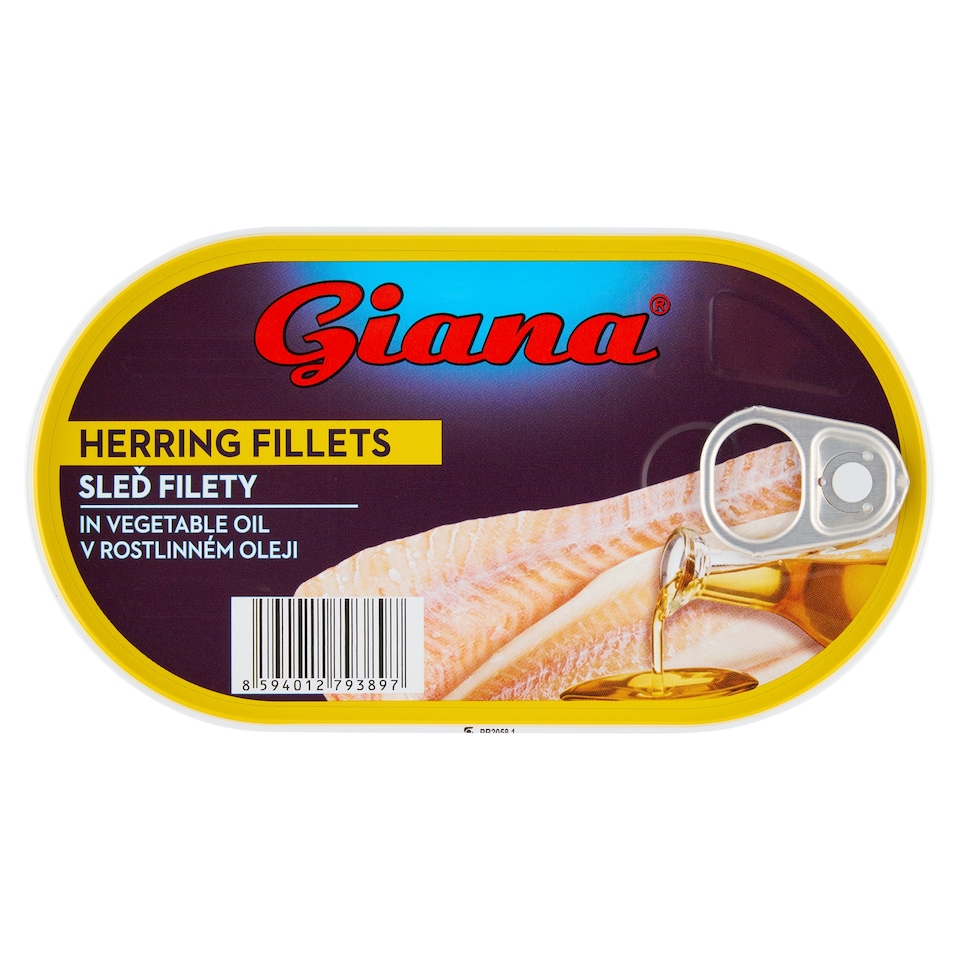 Obrázek 1 pro produkt Giana Sleď filety v rostlinném oleji 170g