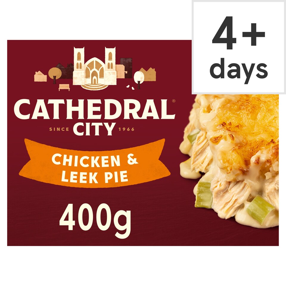Cathedral City Chicken & Leek Pie 400g