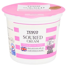 Tesco Soured Cream 300Ml