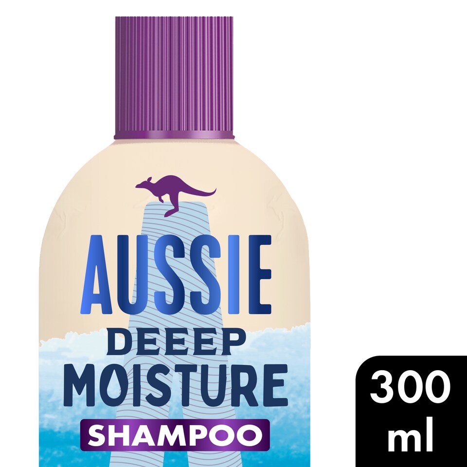 image 1 of Aussie Deep Moisture Shampoo 300Ml