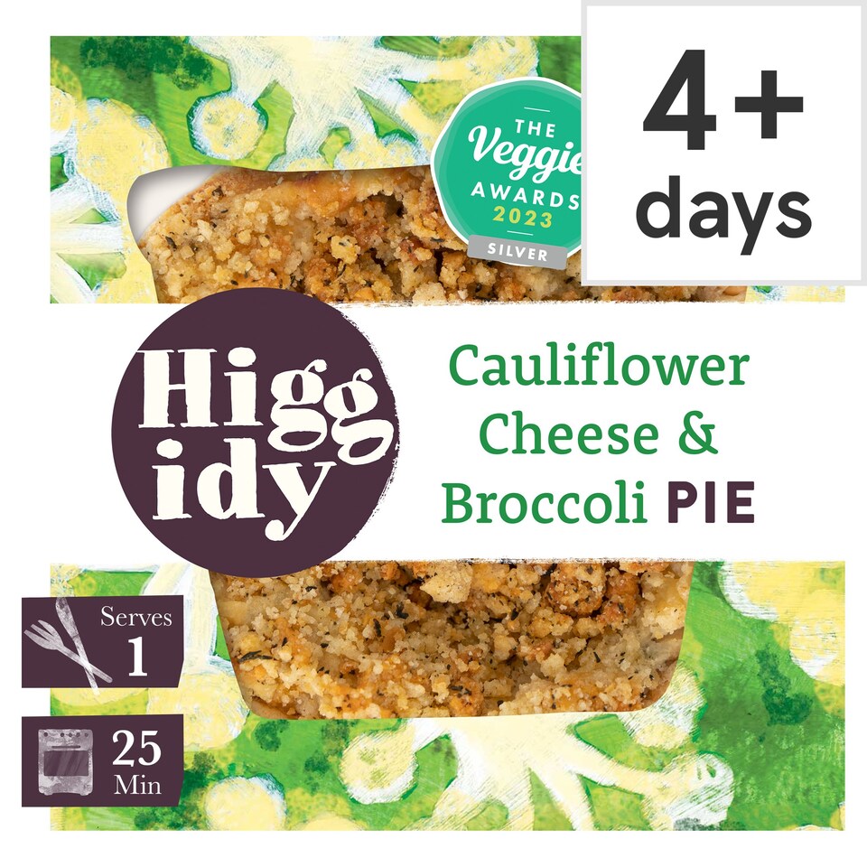 Higgidy Cauliflower Cheese & Broccoli Pie 250g Tesco Groceries
