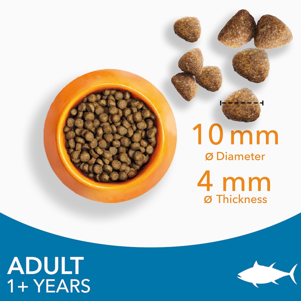 image 1 of IAMS Adult Dry Cat Food Tuna 800g