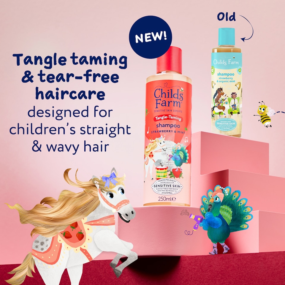 image 1 of Childs Farm S/Berry & Mint Shampoo 250ml