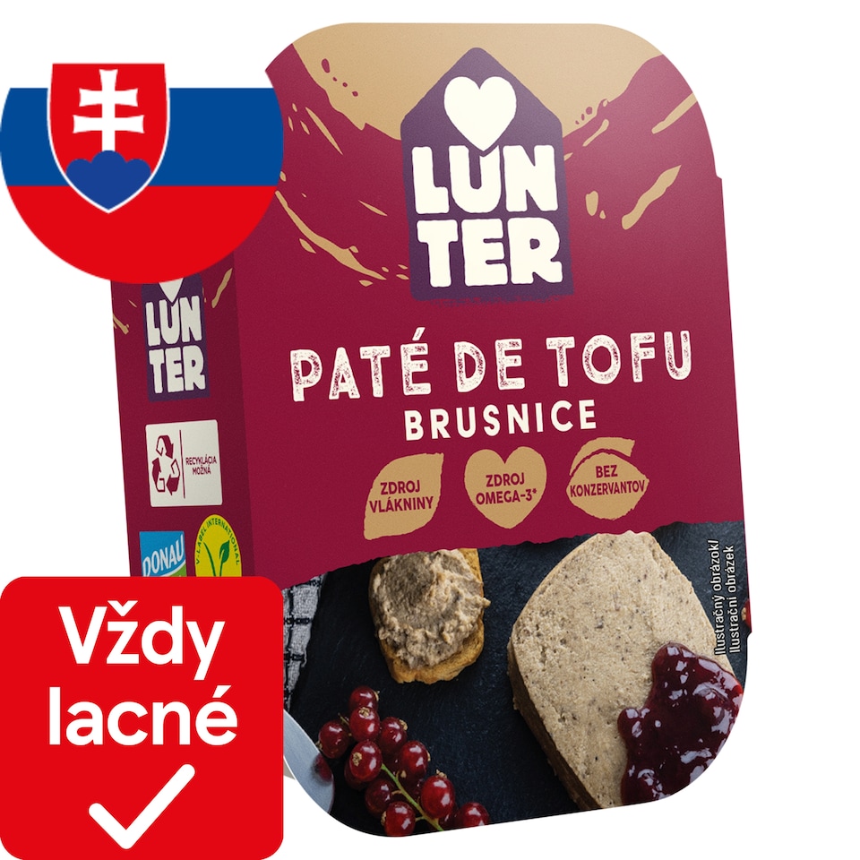 Lunter Cranberry Tofu Pâté 150 g