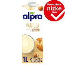 Alpro mandľový nápoj s vanilkovou príchuťou 1 l