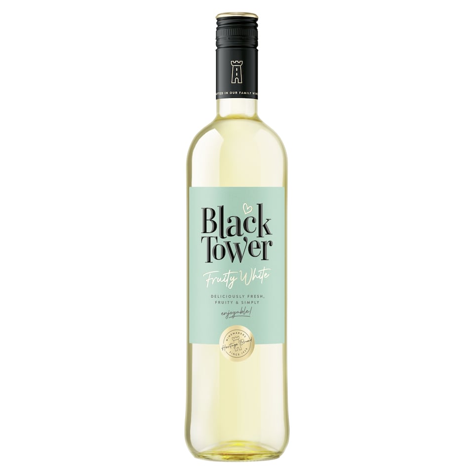 Black Tower Fruity White 75Cl