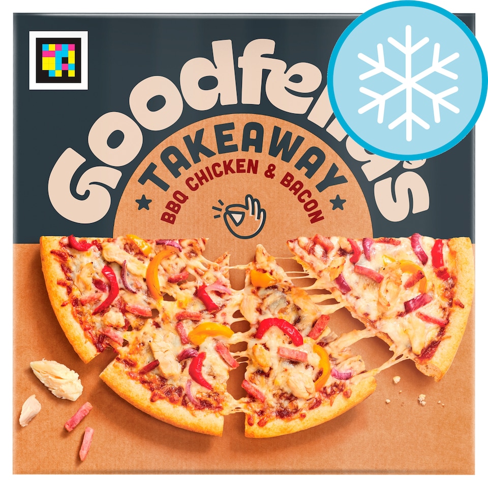 image 1 of Goodfellas Takeaway Chicken & Bacon Bbq Pizza 549G