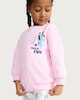 image 2 of Bluey 2-Piece Cotton Rich Sweatshirt and Leggings Set in Mlti Pink