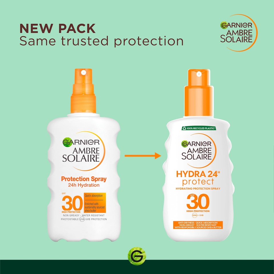 image 1 of Ambre Solaire Ultra-hydrating Sun Cream Spray SPF30 200ml