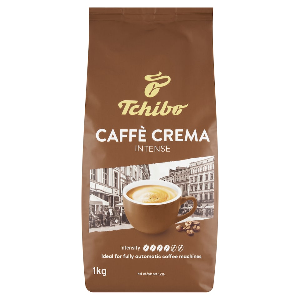 Obrázek 1 pro produkt Tchibo Caffé Crema Intense pražená zrnková káva 1000g
