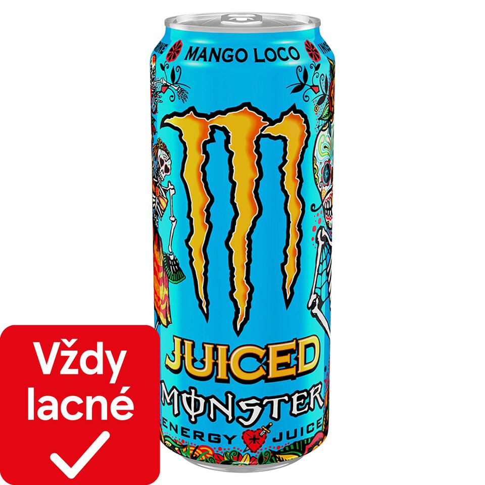 Monster Juiced Mango Loco Carbonated Energy Drink 500 ml