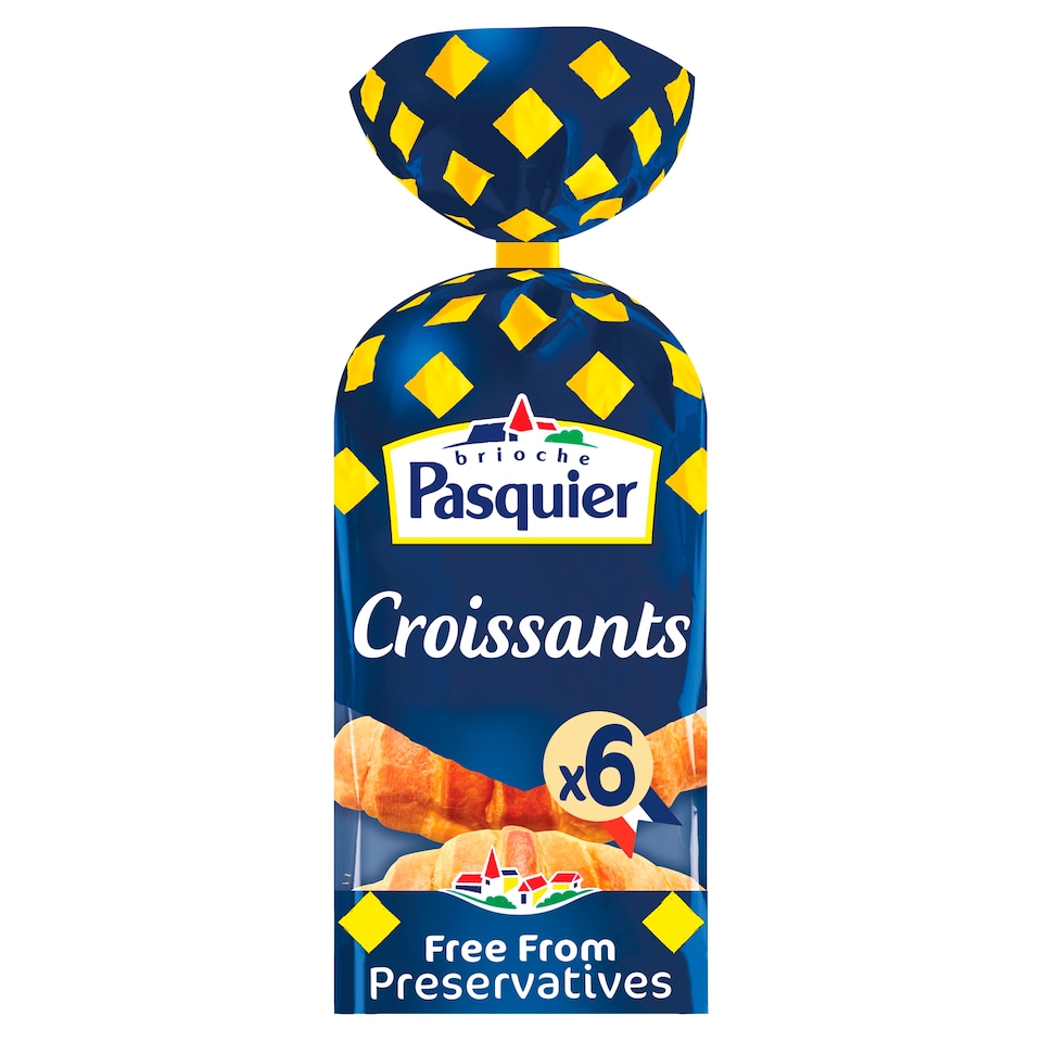 image 1 of Brioche Pasquier Croissants 6 Pack