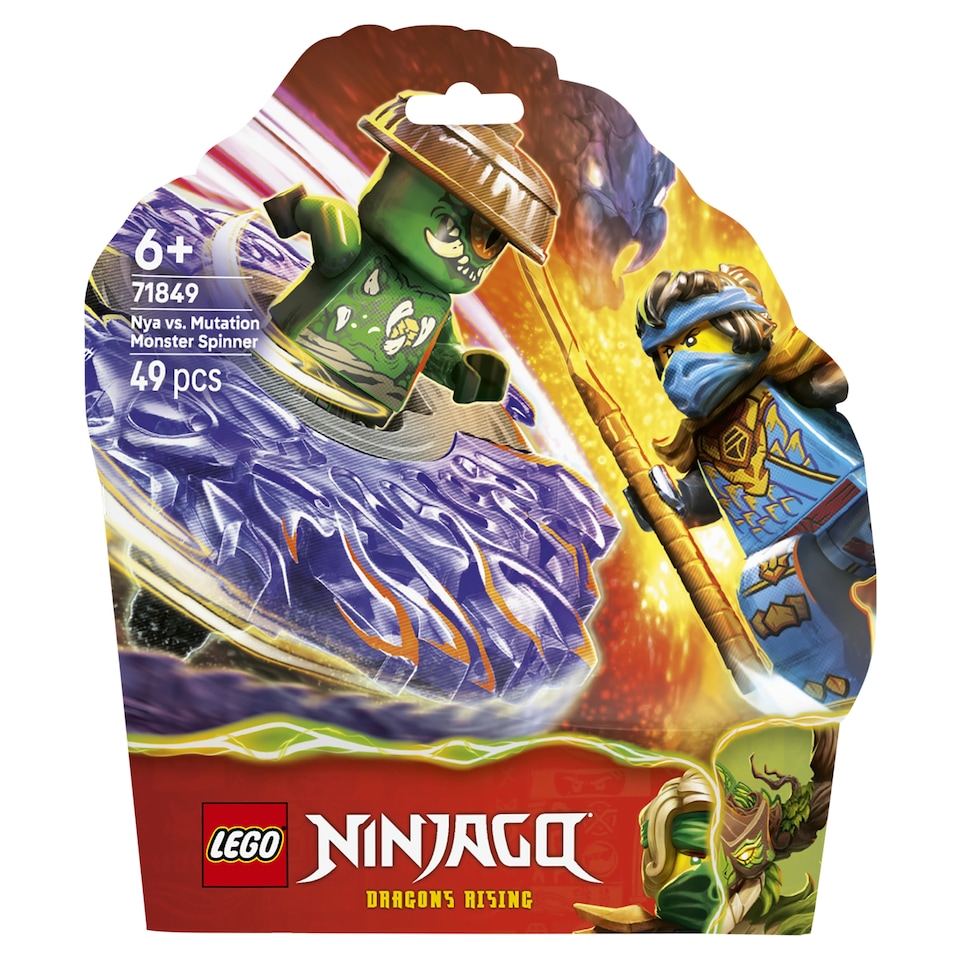 LEGO NINJAGO 71849 Nya egy mutáns szörny pörgettyűje ellen  1. kép