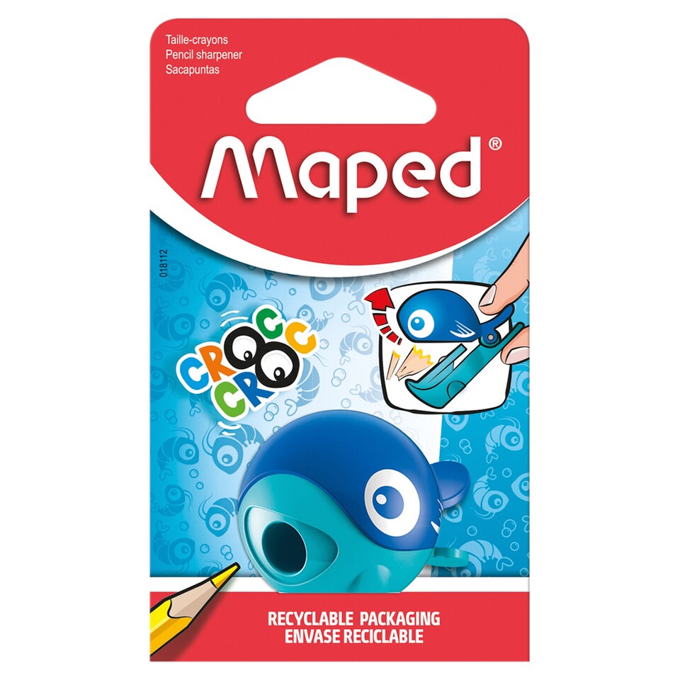 Maped Croc Croc egylyukú tartályos hegyező 1. kép