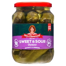 Mrs Elswood Sweet & Sour Cucumber In Brine 670G