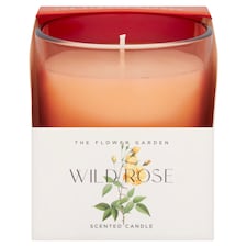F&F Home Floral Small Candle Wild Rose 185G