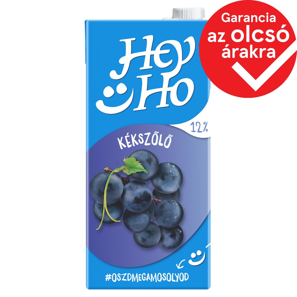 Hey-Ho kékszőlő ital 1 l